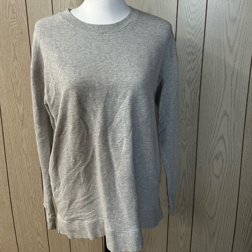 Classic Gray Long Sleeve Top